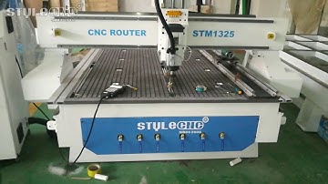 Heavy duty 4*8 feet CNC router STM1325 with rotary 4th axis