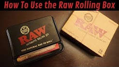 How To Use Raw Automatic Rolling Box // New Joint Roller Machine w/ Pink Rolling Papers