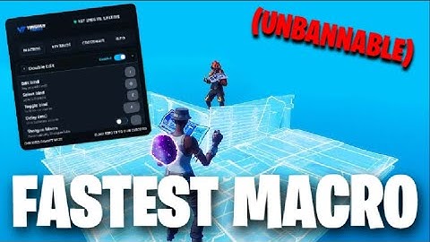How To Macro In Fortnite (UNBANNABLE) | Viridian Tweaks
