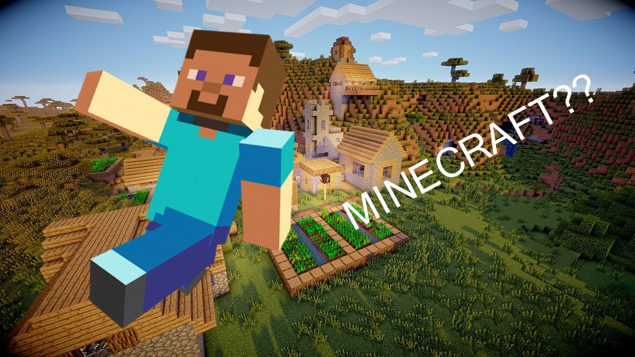 I FOUND A VILLAGE ON MY FIRST VID?? | Minecraft | Episode 1 - YouTube