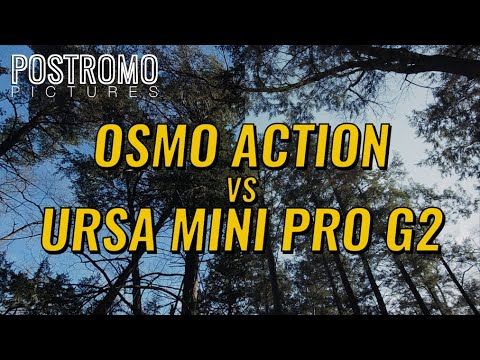 DJI Osmo Action vs. Blackmagic URSA G2 (Camera Comparison)