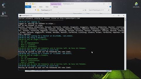 HOW TO CATCH RARE POKEMON ON POKEMON GO [USING POKESNIPER] [AUTO BOT]