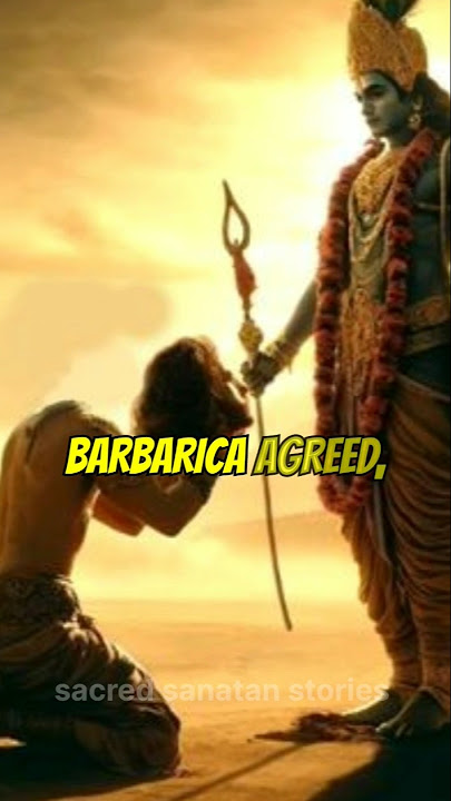 Barbarik Could have ended the mahabharat war in just 1 minute #facts #mahadev #mahabarat #shorts