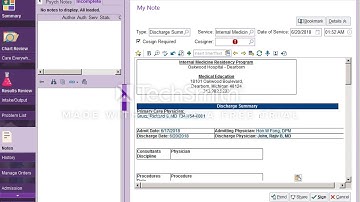 In pt Discharge Summary
