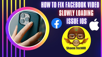 How To Fix Facebook Video Slowly Loading Issue ios | Facebook Video Slowly Loading Problem iPhone