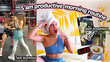 MY 5AM MORNING ROUTINE