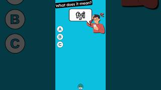 Know this one? Internet Slang in English #englishvocabulary #englishwords
