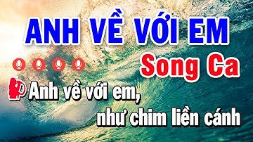 Karaoke Anh Về Với Em Song Ca Nhạc Sống | Karaoke Bảo Kim