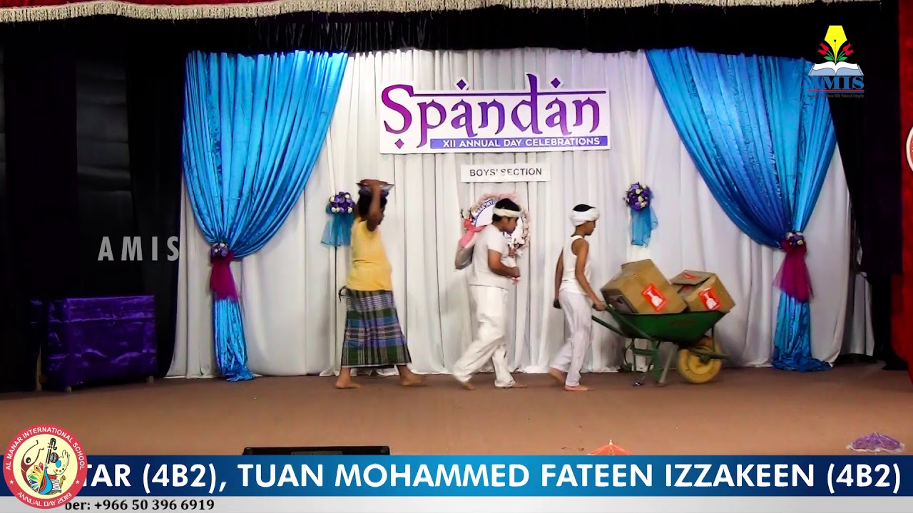Urdu Action Song (Boys) | Spandan 2019 - 2020