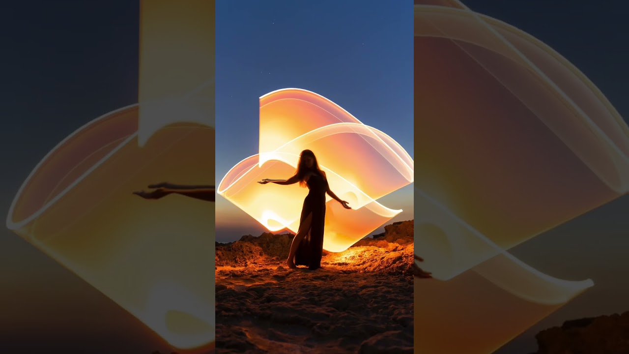 A new level of light-painting 💫