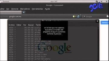 como terminar procesos en linux