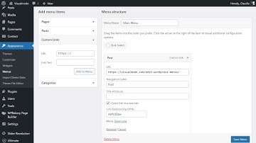 How to Add Nofollow Links in WordPress Navigation Menus?