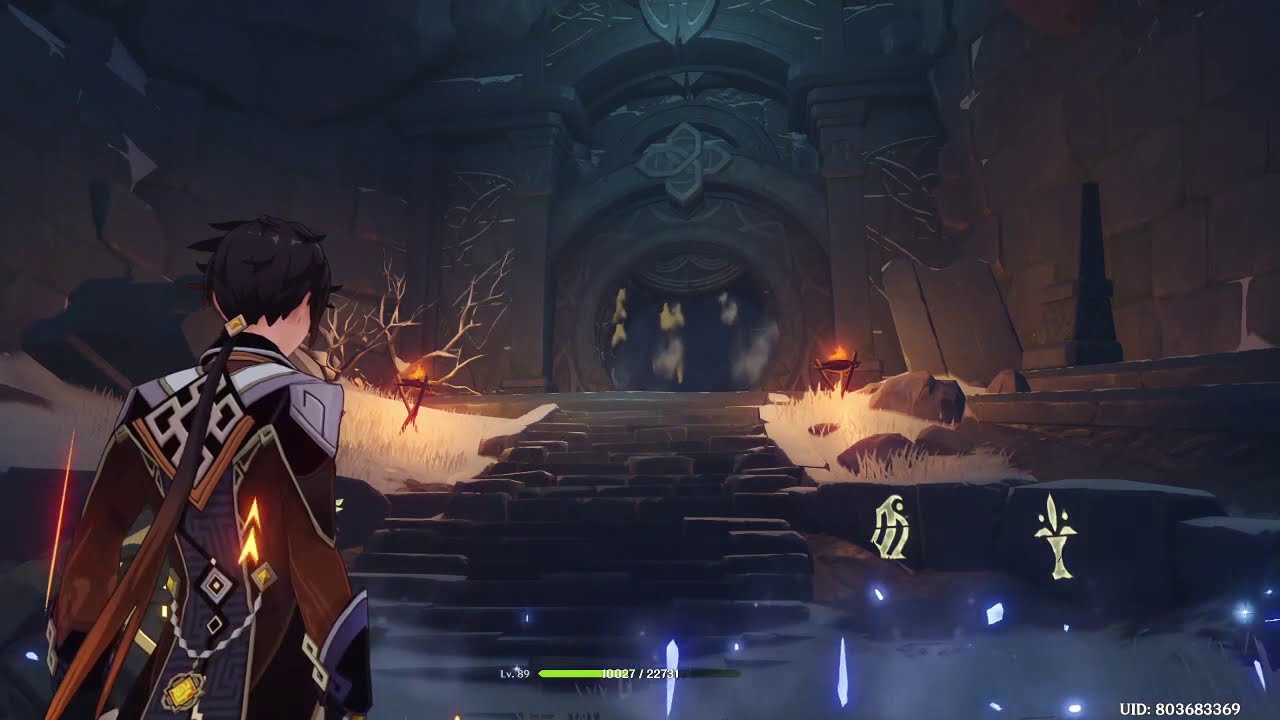 Dragonspine TombStone Room Genshin Impact YouTube