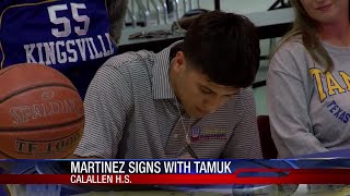 Ethan Martinez accepts Texas A&M-Kingsville hoops scholarship offer