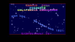 California Challenge by Tarkus Team (Amiga Intro) 1990