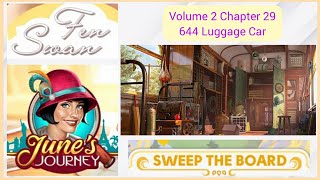 June's Journey - Sweep The Board - Volume 2 Chapter 29 Scene 644 Luggage Car