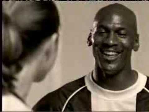 Michael Jordan Mia Hamm "Michael vs Mia" Gatorade Commercial