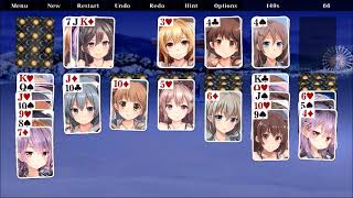 Was bored. No BGM. (Anime Solitaire 2) screenshot 3