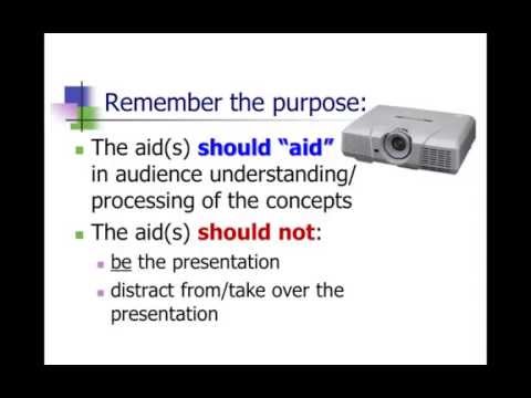 Videó: Miért használnak az előadók prezentációs segédeszközöket?