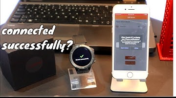 How to connect Umidigi Uwatch GT with IPhone VeryFit Pro IOS App