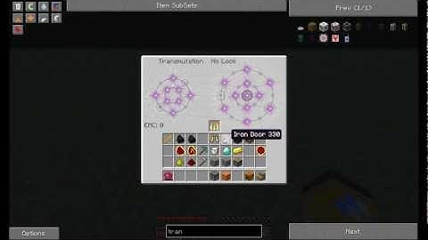 Guide to the Equivalent Exchange 2 Transmutation Tablet