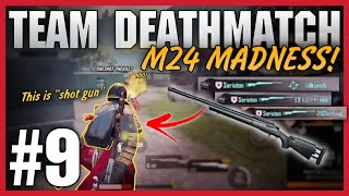 [ATHENA MONTAGE #9] M24 MADNESS IN TDM! - PUBG MOBILE