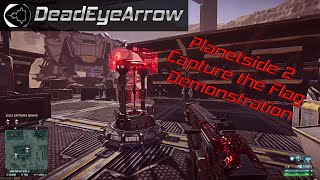 Planetside 2's Capture The Flag mechanic demonstrated