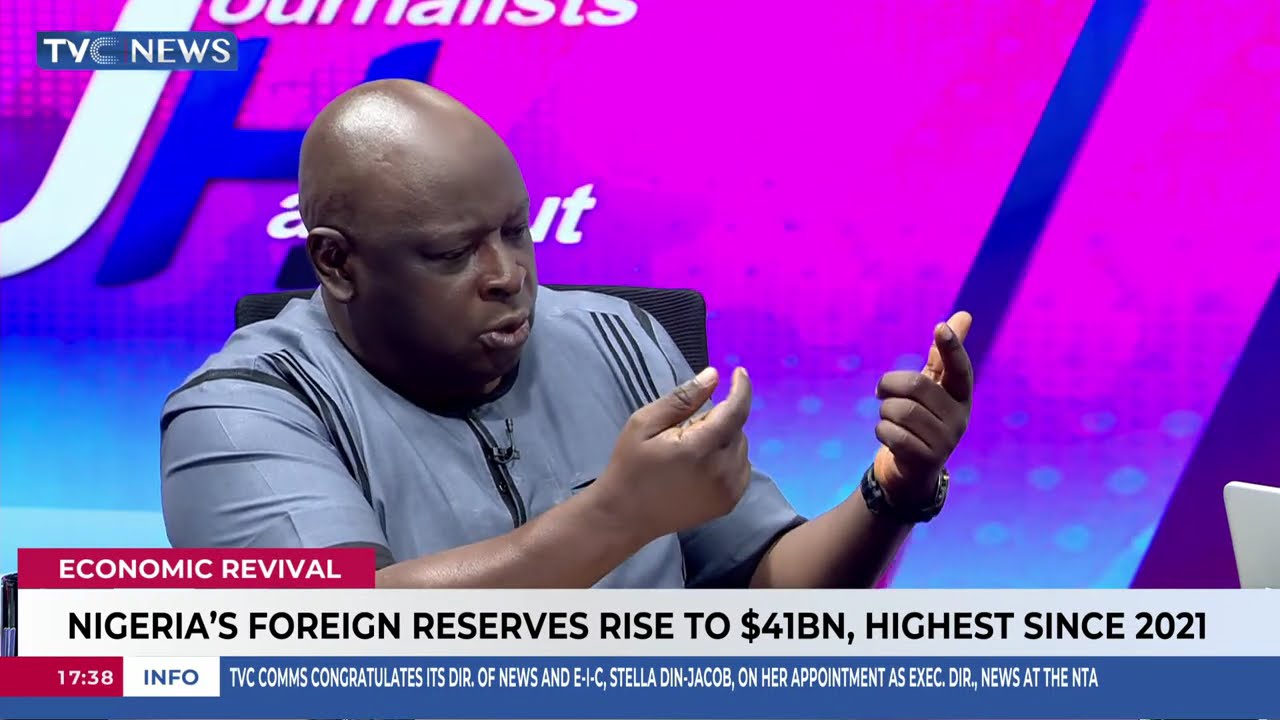 Nigeria's Foreign Reserves Rise To $41BN, Highest Since 2021