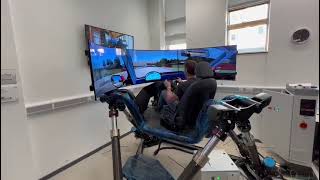 1st Test Drive @ Spa of our new Cruden driving sim @ UWE screenshot 3
