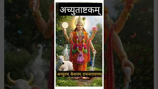 अच्युताष्टकम् | अच्युतम् केशवम् | विष्णु स्तोत्रं | Krishna Stotram #viral #shortsfeed #shorts #ram