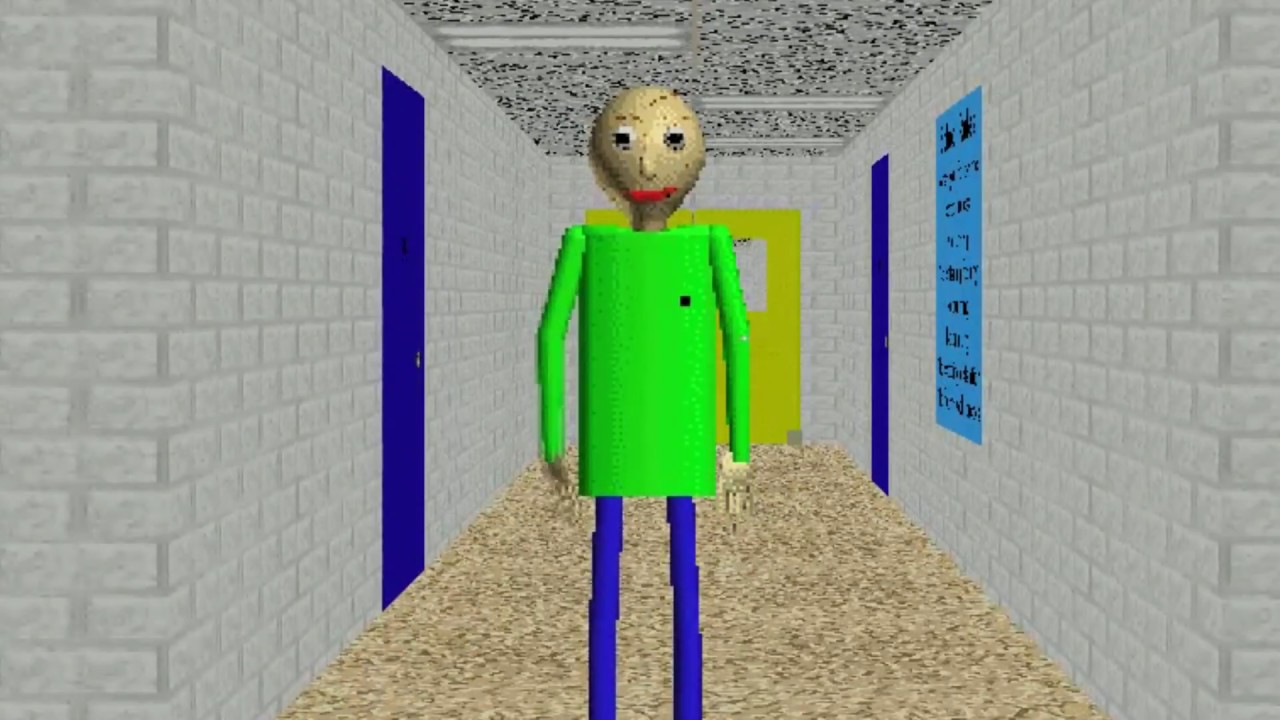 Qse plays Baldi's Basics!