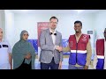 Faraca Labaad ee Isbitaalka Rajab Dayib Erdogan ee Muqdisho ayaa taageero qalab caafimaad.....