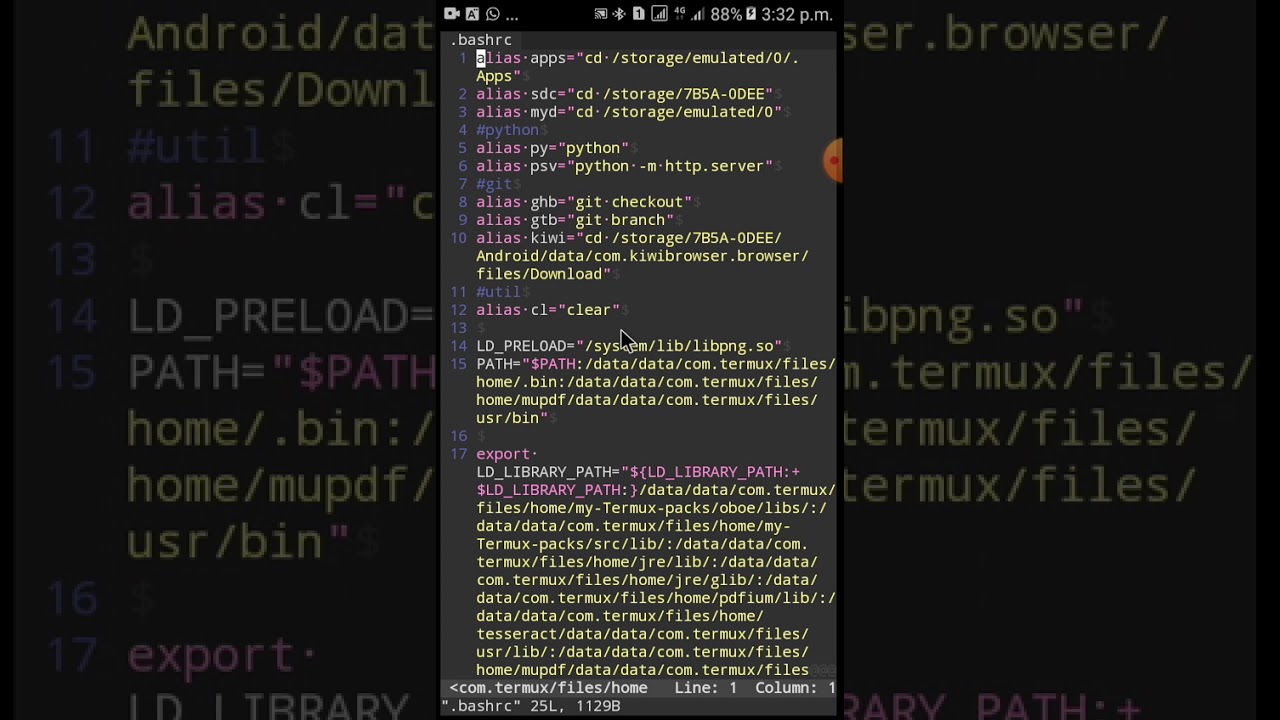 Using the python interpreter