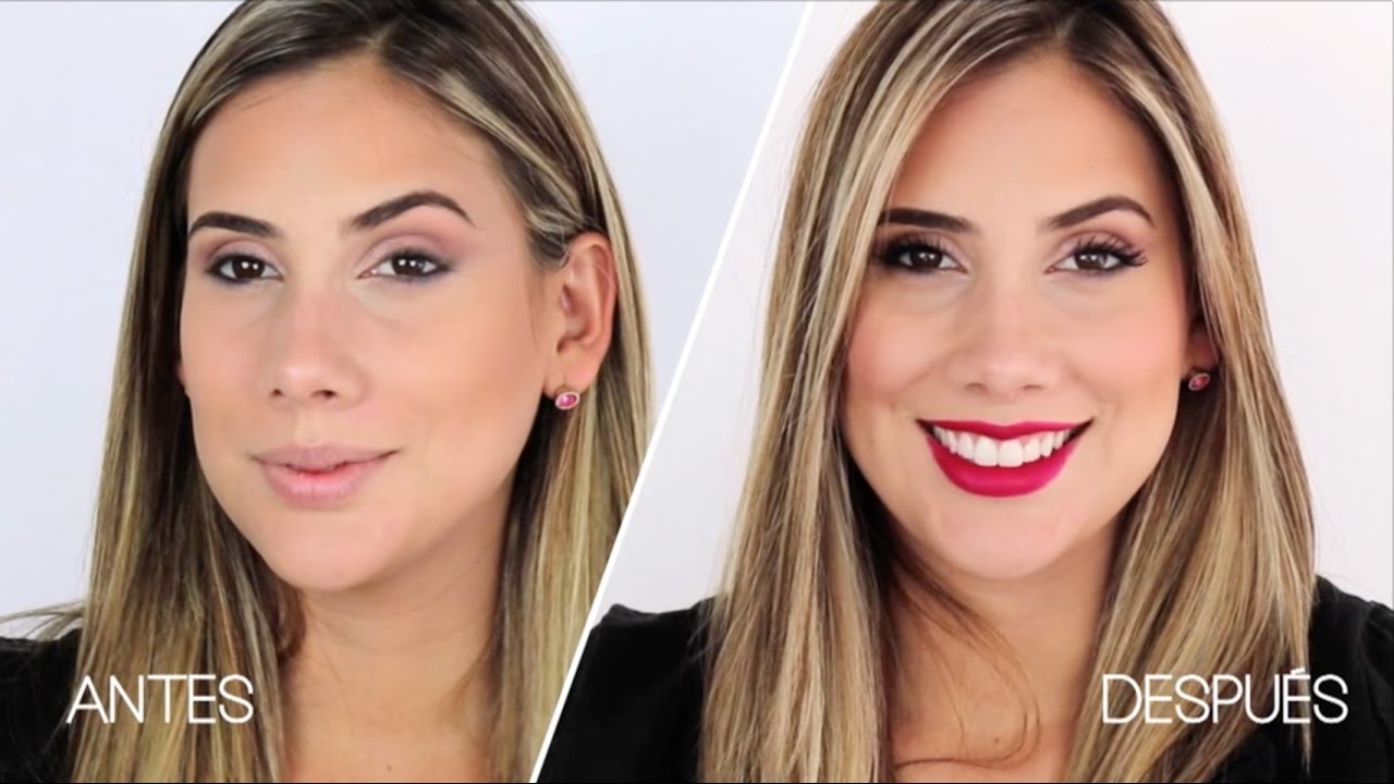 Tutorial con Carolina Ortiz: Maquillaje de Oficina - YouTube