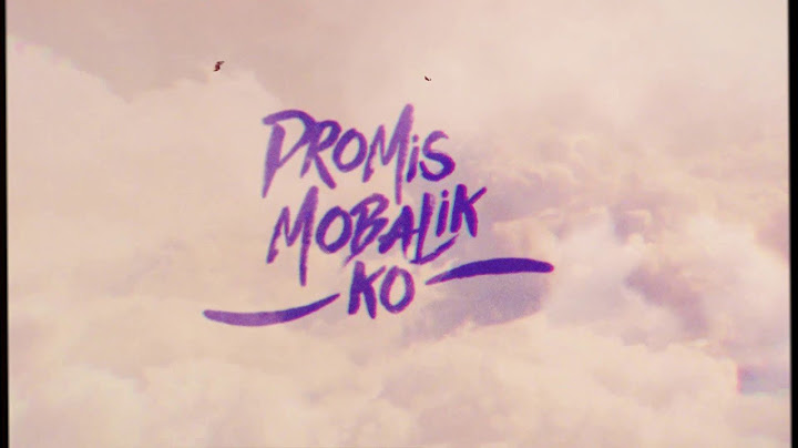 Oh! Caraga - Promise Mobalik Ko (Official Lyric Video)