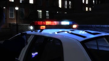 EFLC - Fully halogen LAPD Crown Victoria