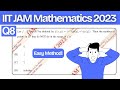 IIT JAM 2023 Mathematics Q8 | Range of a Function | Multivariable Calculus