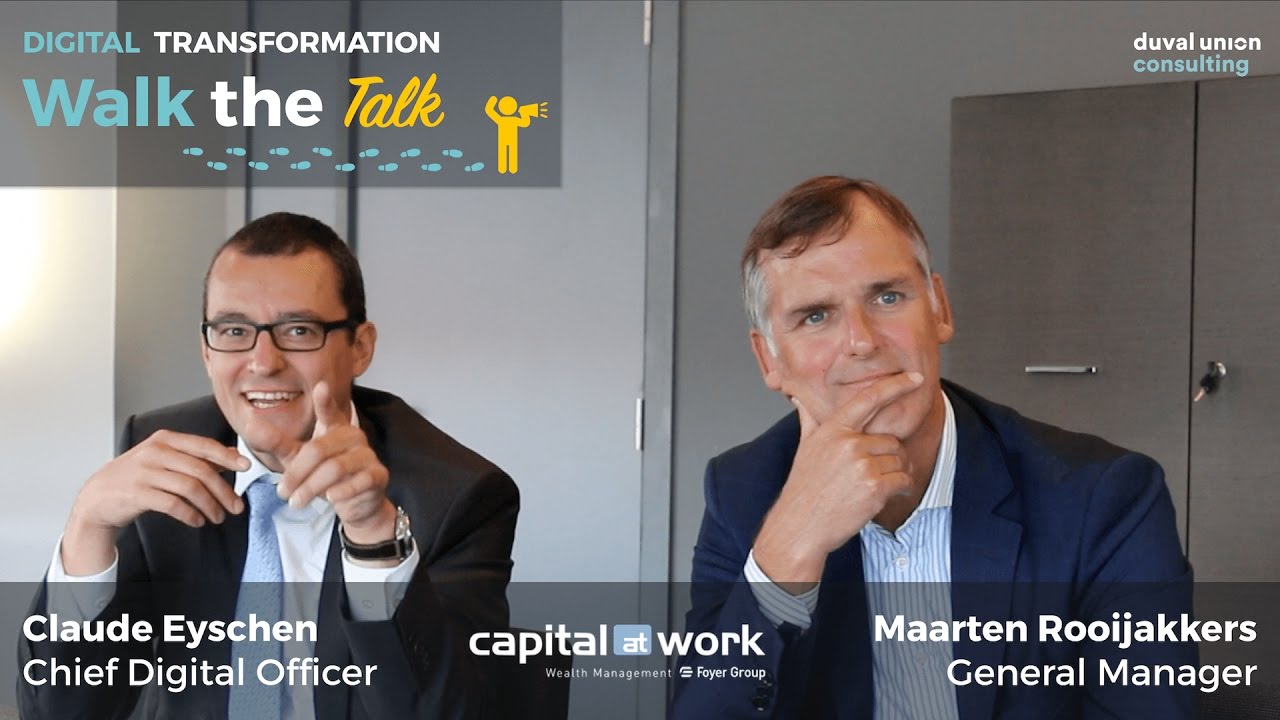 Digital Transformation Walk The Talk Capitalatwork Digital