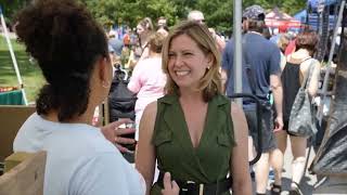 Saturday sampling at Tower Grove Farmers Market