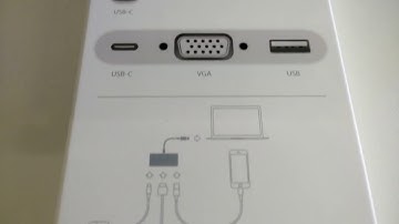 Apple USB-C VGA Multiport Adapter - MJ1L2ZM/A