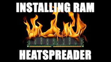 installing heat sink/heat spreader to your RAM