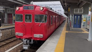 【名鉄】6000系6043F+6800系6804F阿久比発車