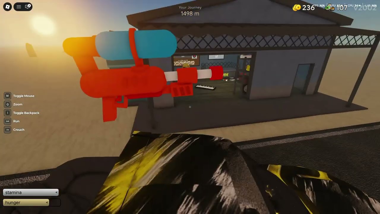 a dusty trip airplane