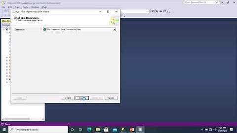 HOW TO IMPORT DATA FROM MICROSOFT ACCESS DATABASE INTO SQL SERVER