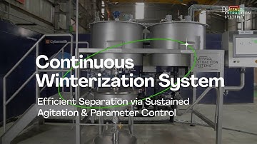 Buffalo Extraction Systems | Continuous Winterization System