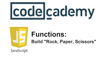 Learn JavaScript with Codecademy: Build "Rock, Paper, Scissors"