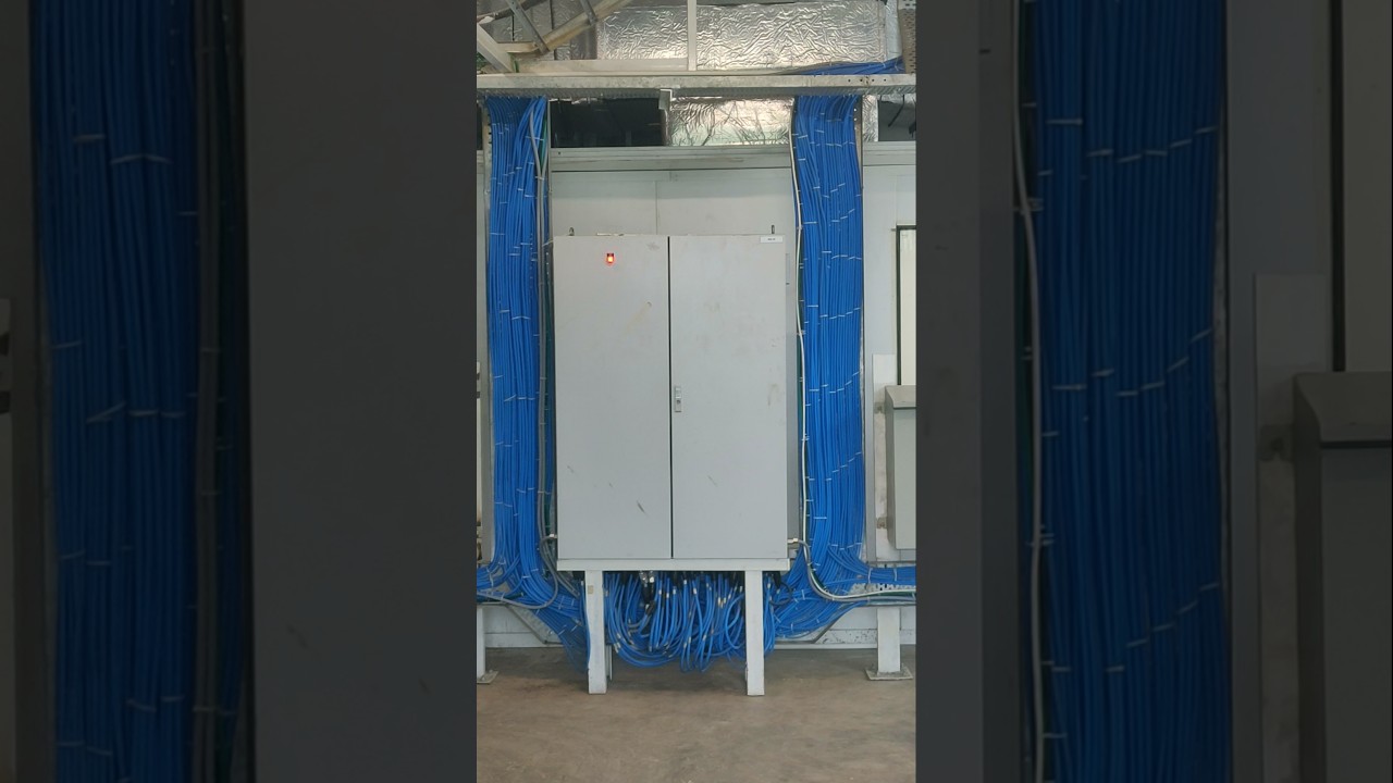 Industrial Instrument Panel | Field Cable Termination & Routing