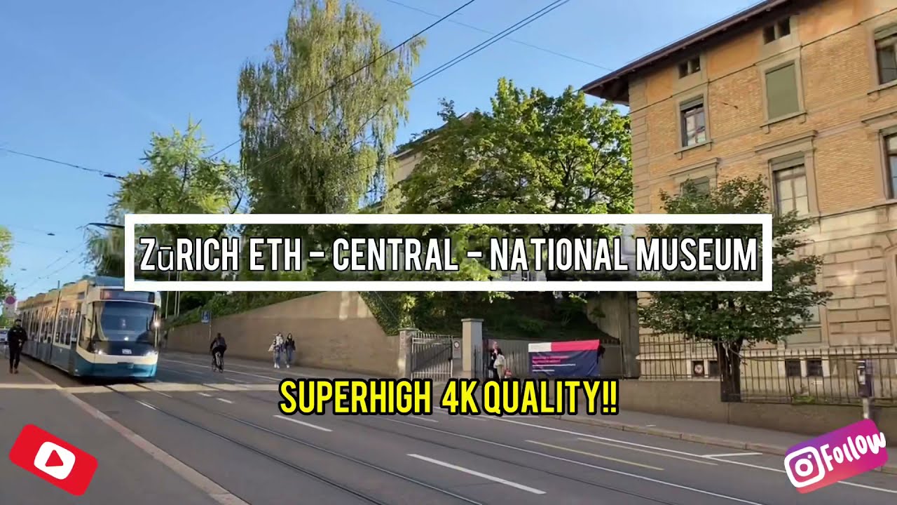 Walk from Central to the swiss national museum - we show you the real beauty of Switzerland✌😎🗻