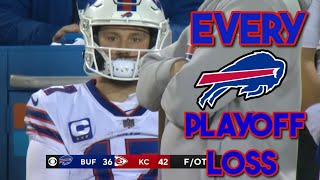 Every Buffalo Bills Playoff Loss Since 2017 (Sean McDermott Era)