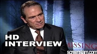 The Missing: Tommy Lee Jones Samuel Jones Exclusive Interview | ScreenSlam